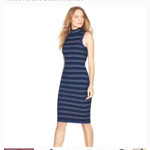 White House Black Market Sleeveless Sweater Dress